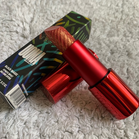 Uoma Beauty Savage Black Magic High Shine Lipstick Hypnotic Impact BNIB - Picture 5 of 12